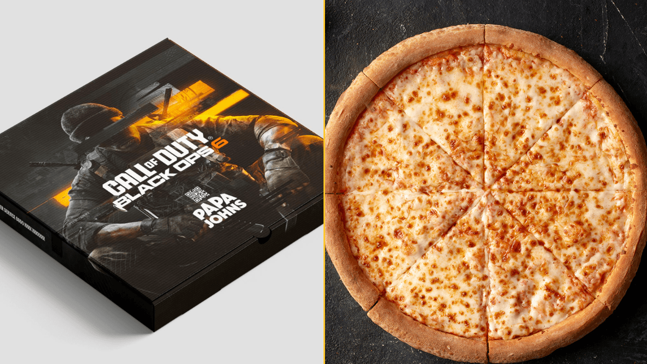 Papa Johns to give away free pizza to celebrate the launch of Call of Duty: Black Ops 6