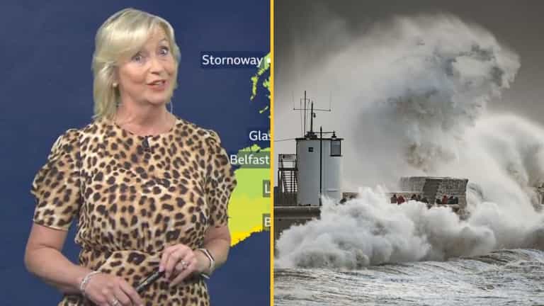 BBC forecasters step in to calm nerves after weather app predicts apocalyptic conditions BBC forecasters step in to calm nerves after weather app predicts apocalyptic conditions