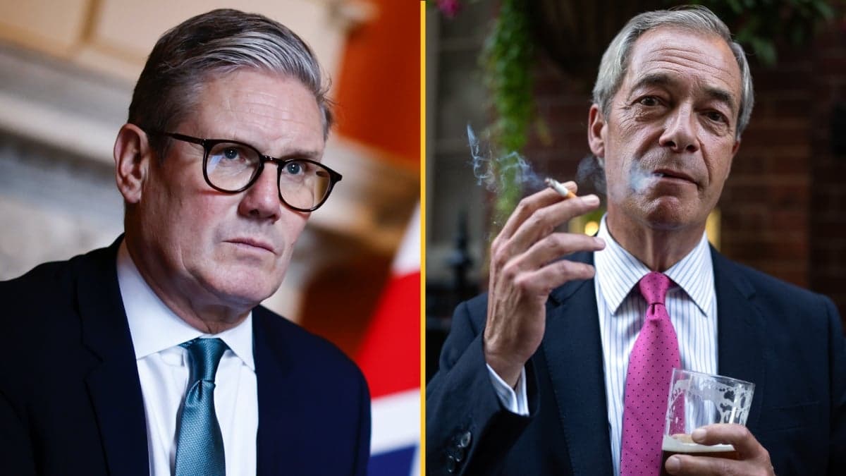 Keir Starmer is now as unpopular as Nigel Farage