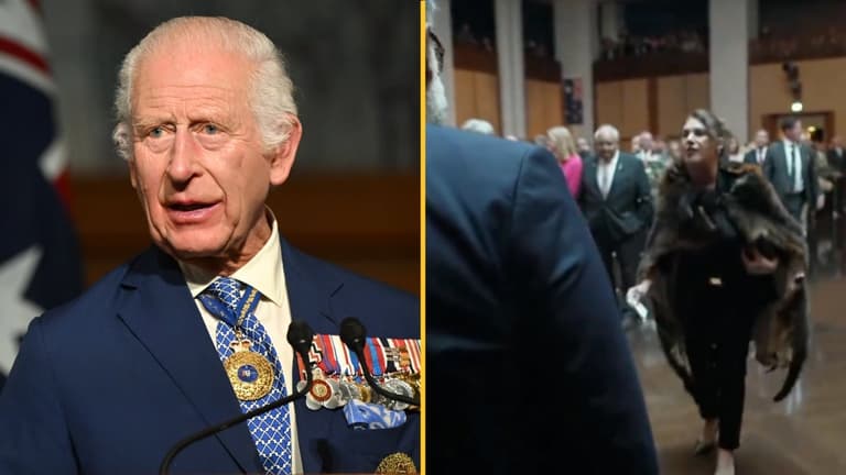 Politician shouts ‘not my King’ at Charles during Australian Parliament visit Politician shouts ‘not my King’ at Charles during Australian Parliament visit