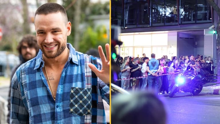 Fans gather outside hotel where Liam Payne died to pay tribute to One Direction star Fans gather outside hotel where Liam Payne died to pay tribute to One Direction star