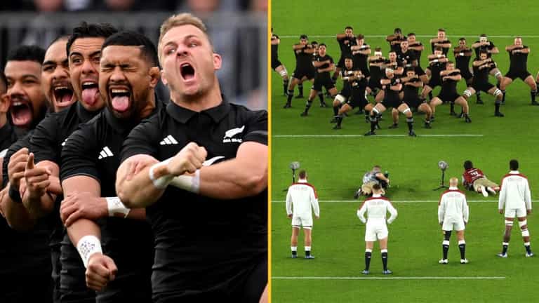England star slammed after calling for New Zealand’s haka to be ‘binned’ England star slammed after calling for New Zealand’s haka to be ‘binned’
