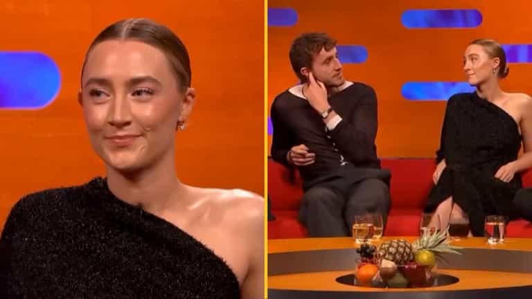 Saoirse Ronan praised for comment that silenced men on Graham Norton Show Saoirse Ronan praised for comment that silenced men on Graham Norton Show