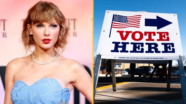 Taylor Swift fans are voting for her in the US presidential election Taylor Swift fans are voting for her in the US presidential election