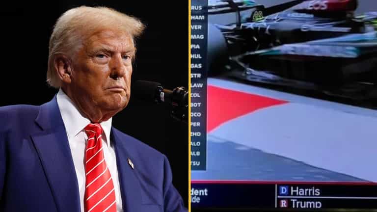 US ‘election results’ accidentally shown on live TV more than a week early US ‘election results’ accidentally shown on live TV more than a week early