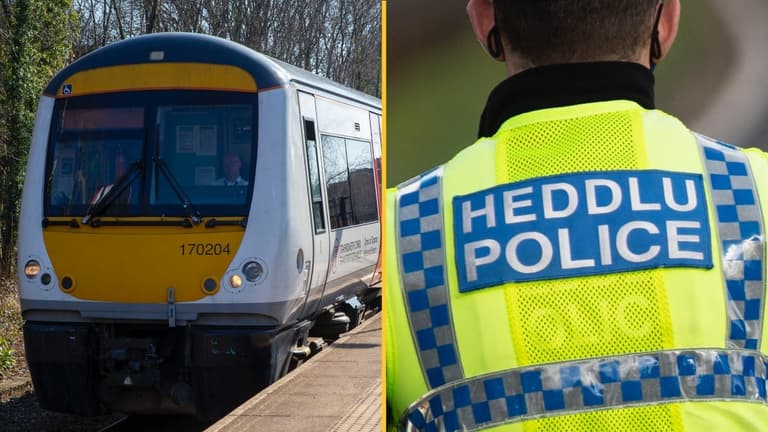 Man dies after two trains collide in Wales Man dies after two trains collide in Wales