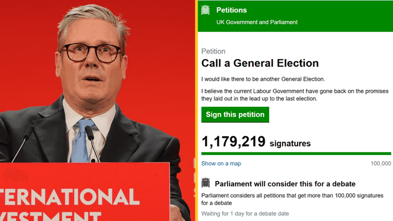 Petition calling for immediate UK General Election passes one million signatures in under 24 hours Petition calling for immediate UK General Election passes one million signatures in under 24 hours