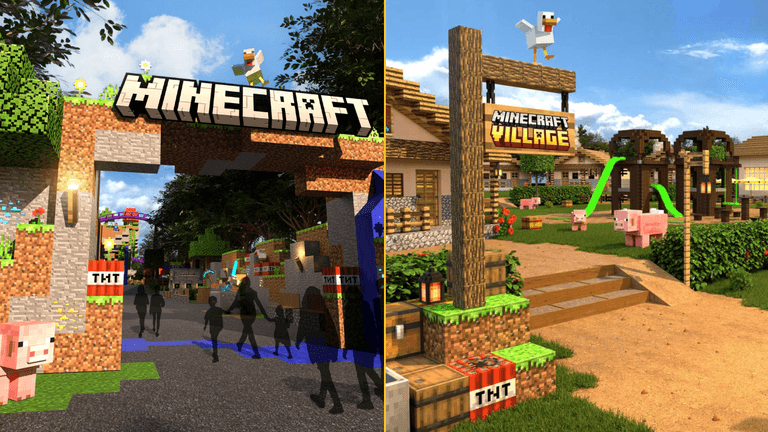 New Minecraft World to open in UK theme park New Minecraft World to open in UK theme park