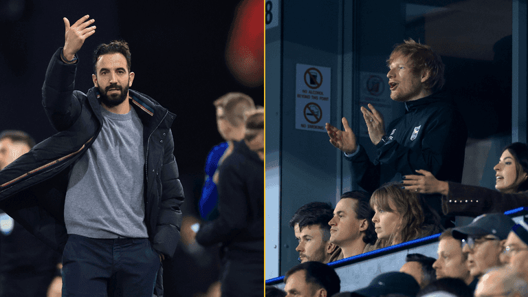 Ruben Amorim breaks silence on awkward moment Ed Sheeran crashed post-match interview Ruben Amorim breaks silence on awkward moment Ed Sheeran crashed post-match interview