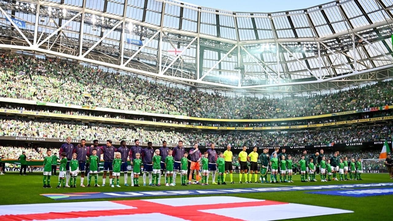 FA fined by UEFA after England fans booed Irish national anthem