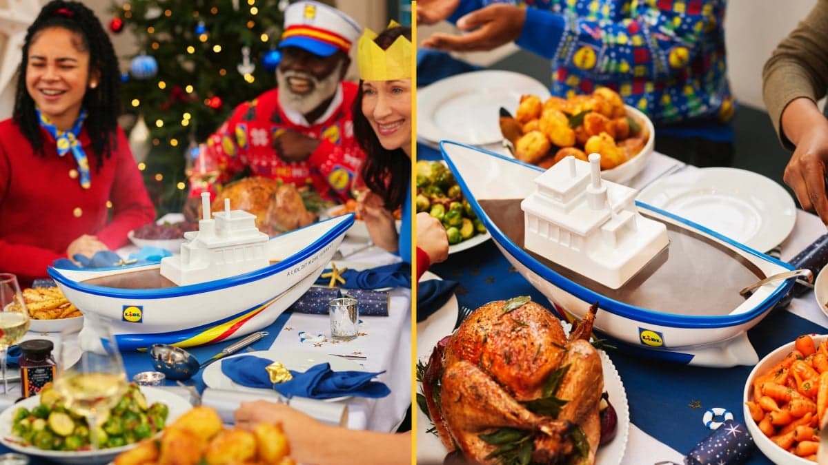 Lidl launches ‘gravy yacht’ in time for Christmas