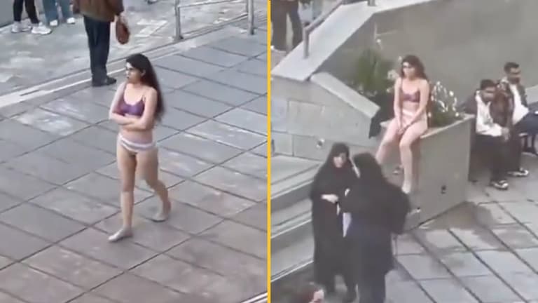 Female student who stripped to protest harassment in Iran has been arrested Female student who stripped to protest harassment in Iran has been arrested