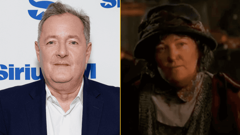 Piers Morgan denies he is the pigeon lady from Home Alone Piers Morgan denies he is the pigeon lady from Home Alone
