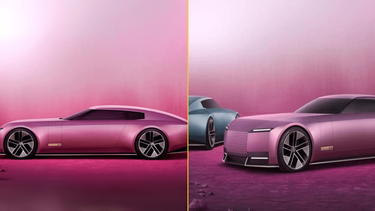 Jaguar boss slammed after unveiling new ‘Barbie pink’ electric car