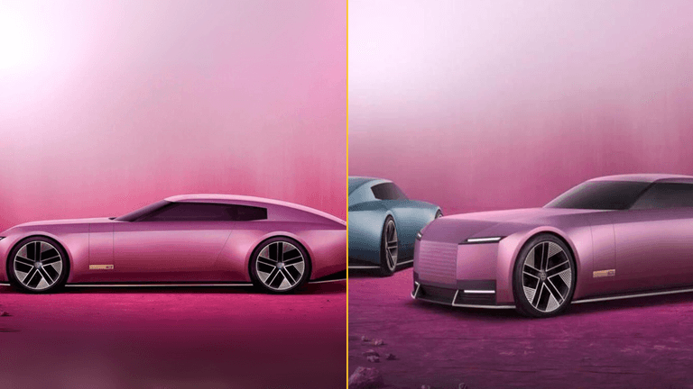 Jaguar boss slammed after unveiling new ‘Barbie pink’ electric car Jaguar boss slammed after unveiling new ‘Barbie pink’ electric car