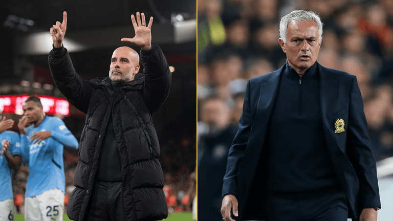 Pep Guardiola aims savage dig at Jose Mourinho during Man City press conference Pep Guardiola aims savage dig at Jose Mourinho during Man City press conference