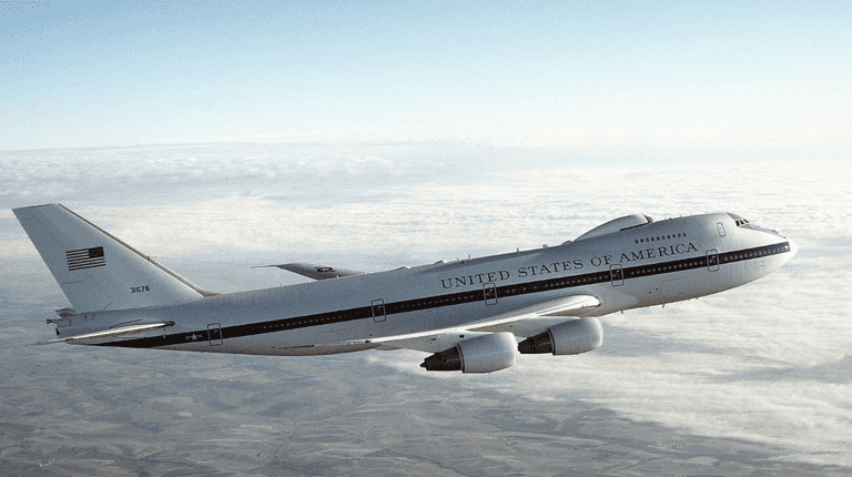 Seeing this plane flying above you could mean you only have five minutes of your life left Seeing this plane flying above you could mean you only have five minutes of your life left