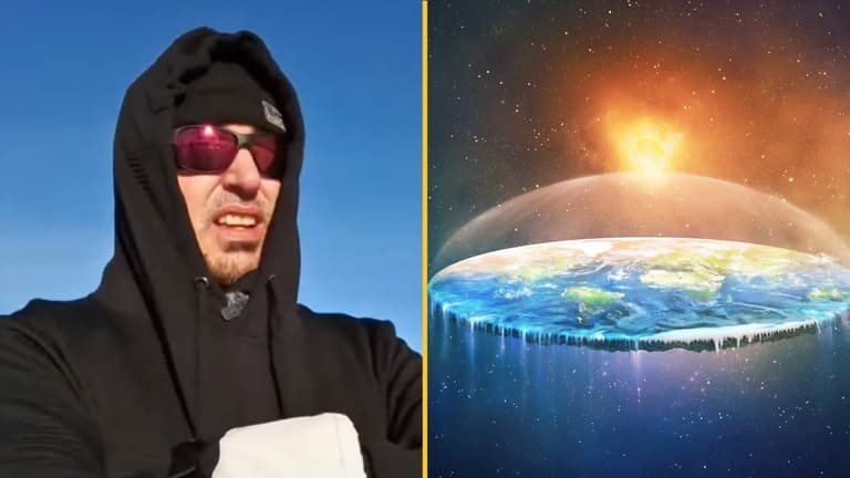 Flat Earther forced to admit he’s wrong after travelling to Antarctica in attempt to prove theory Flat Earther forced to admit he’s wrong after travelling to Antarctica in attempt to prove theory