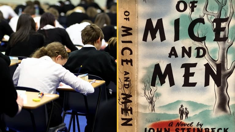 Of Mice and Men removed from GCSE list over racism concerns Of Mice and Men removed from GCSE list over racism concerns