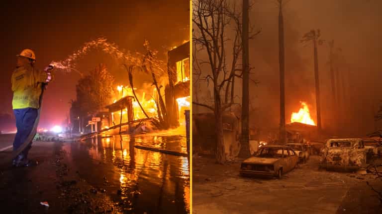 Man arrested on suspicion of starting LA wildfire that has burned over 1,000 acres Man arrested on suspicion of starting LA wildfire that has burned over 1,000 acres