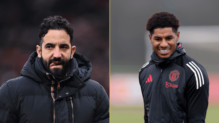 Marcus Rashford ignores Ruben Amorim’s criticism in cryptic social media response Marcus Rashford ignores Ruben Amorim’s criticism in cryptic social media response