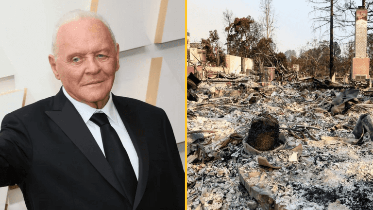 Anthony Hopkins shares poignant message after house was burnt down in LA wildfires Anthony Hopkins shares poignant message after house was burnt down in LA wildfires