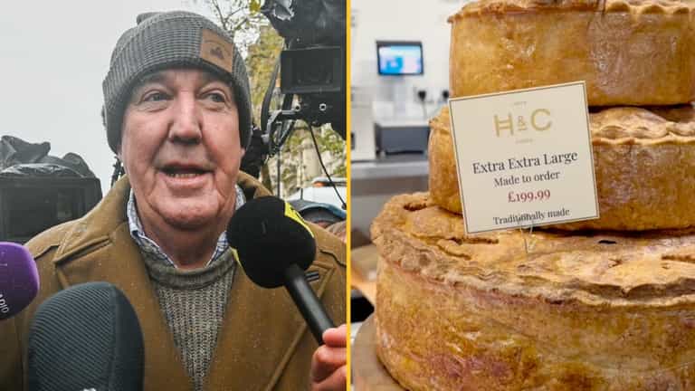 Jeremy Clarkson sparks backlash from customers as farm shop charges £200 for a pie Jeremy Clarkson sparks backlash from customers as farm shop charges £200 for a pie