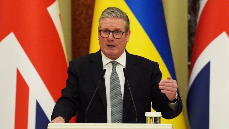 Russian drones target Kyiv during Keir Starmer’s visit Russian drones target Kyiv during Keir Starmer’s visit