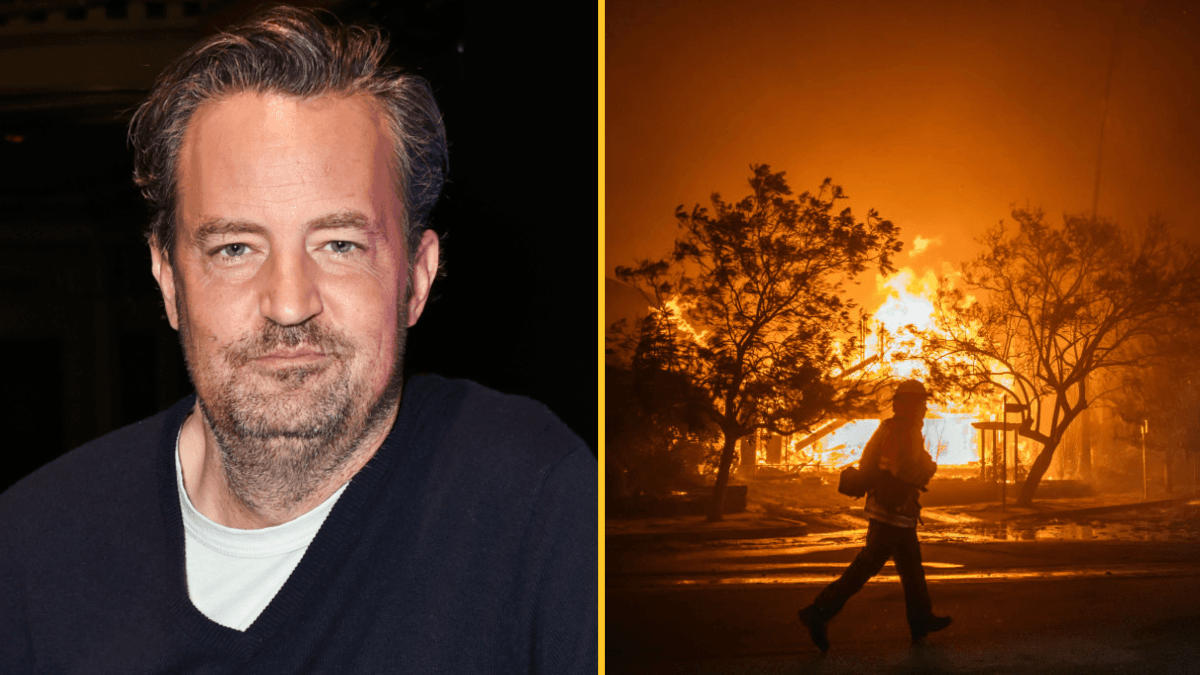 House where Matthew Perry tragically died has been destroyed by LA wildfires