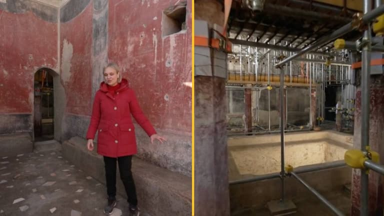 ‘Once-in-a-century’ discovery reveals lifestyle in Pompeii 2000 years after being buried under rock ‘Once-in-a-century’ discovery reveals lifestyle in Pompeii 2000 years after being buried under rock