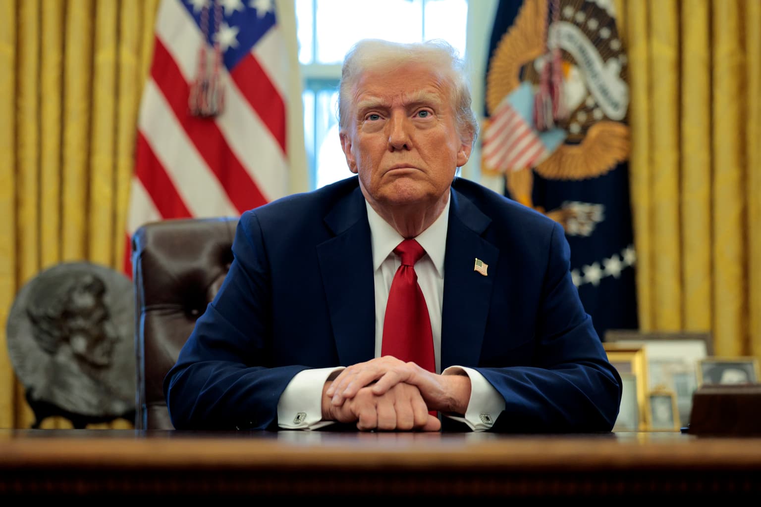Trump signs executive order banning transgender women from female sports