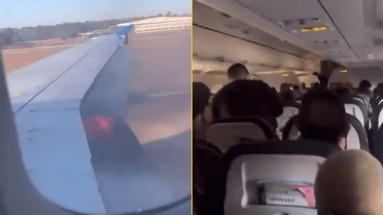 United Airlines plane catches fire while taking off from US airport United Airlines plane catches fire while taking off from US airport