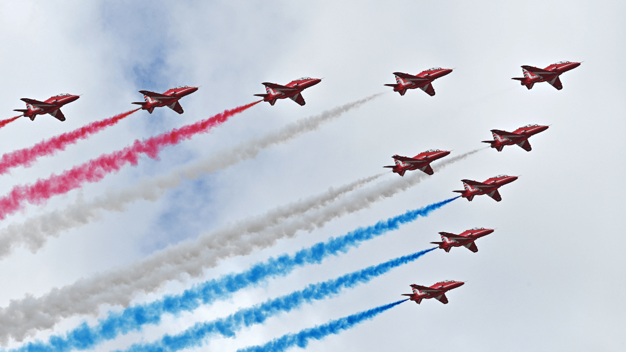 Red Arrows could be grounded as costs soar to £84,000 a day