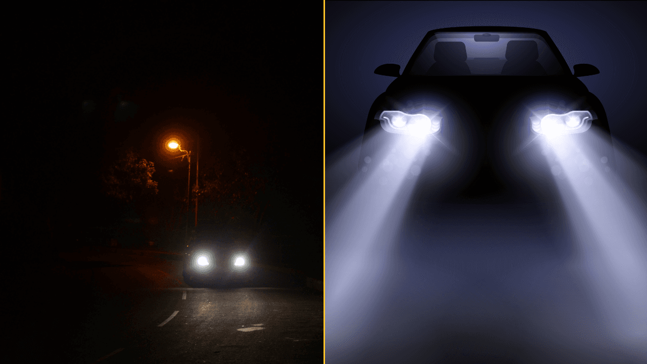 A quarter of people who find headlights too bright now drive less at night