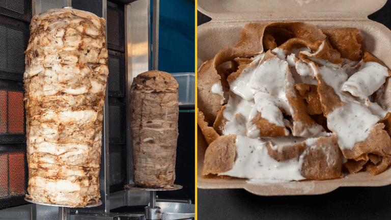 Brits urged to cut down from eight kebabs a week to help combat climate change Brits urged to cut down from eight kebabs a week to help combat climate change