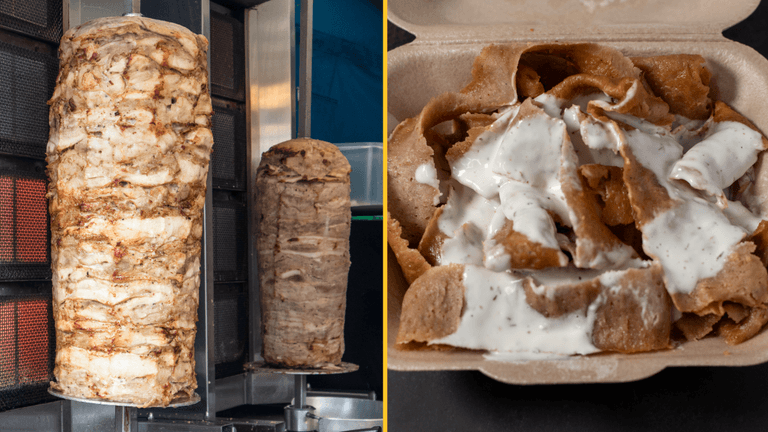 Brits urged to cut down from eight kebabs a week to help combat climate change Brits urged to cut down from eight kebabs a week to help combat climate change