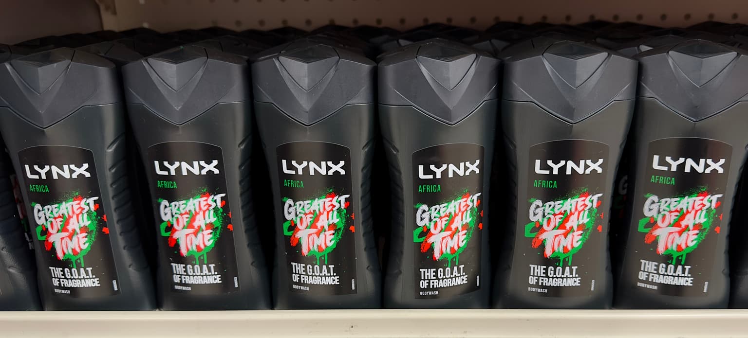 Lynx says it is ‘discontinuing’ its Africa fragrance