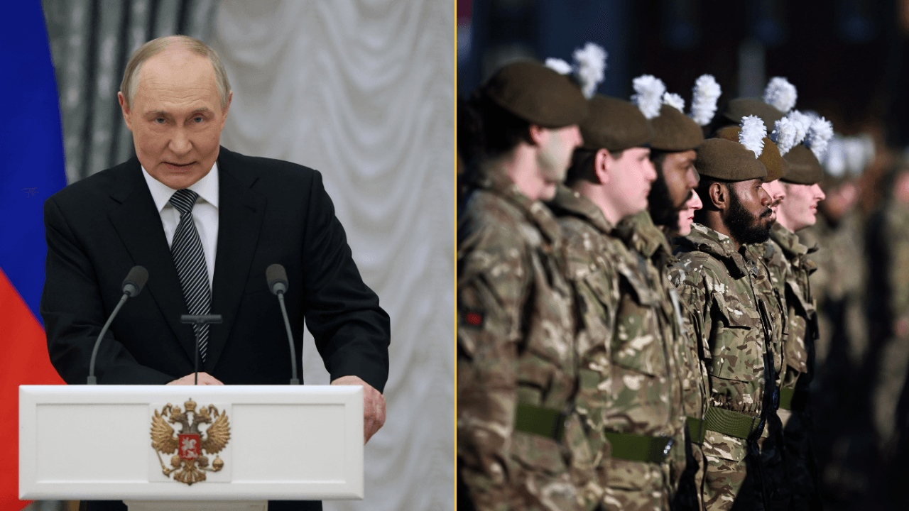 Putin vows to ‘finish off’ Ukraine as he mocks UK for size of its army