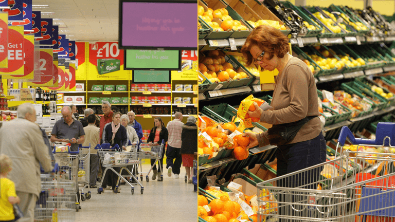 Major UK supermarket to hand out free food with £0.00 sticker Major UK supermarket to hand out free food with £0.00 sticker