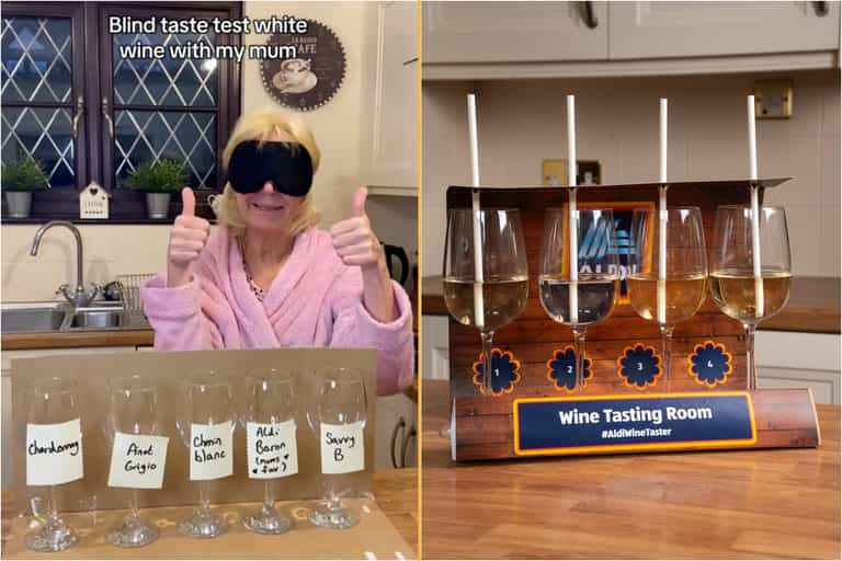 Aldi release portable wine tasting device after TikTok mum goes viral Aldi release portable wine tasting device after TikTok mum goes viral