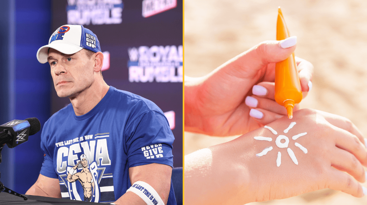 People urged to learn symptoms of skin cancer following John Cena’s diagnosis