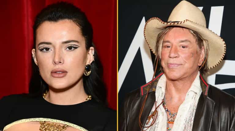 Bella Thorne claims Mickey Rourke injured her genitalia while filming Bella Thorne claims Mickey Rourke injured her genitalia while filming