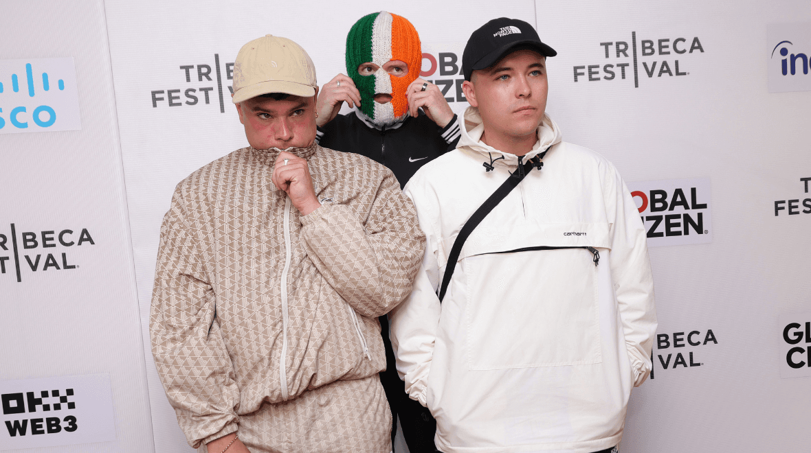 Kneecap issue new statement after British politicians call for them to be prosecuted