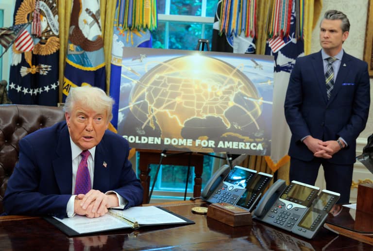 Donald Trump reveals plans for £130m ‘Golden Dome’ inspired by Israel’s defence system Donald Trump reveals plans for £130m ‘Golden Dome’ inspired by Israel’s defence system