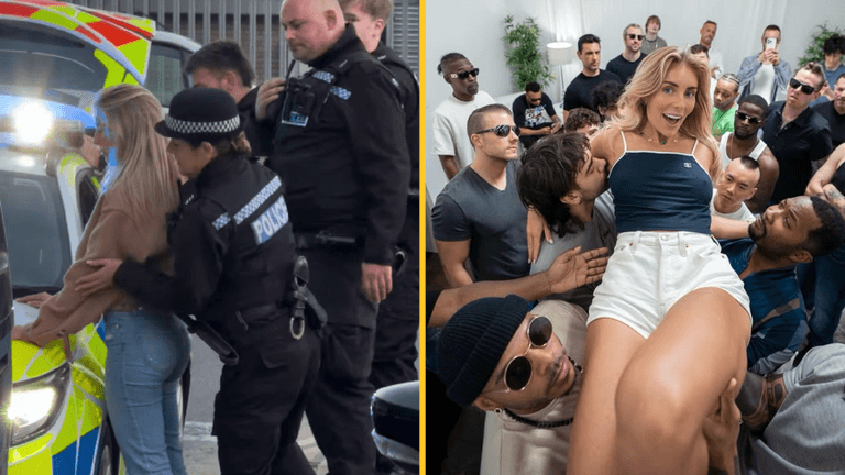 The truth behind viral Bonnie Blue arrest video The truth behind viral Bonnie Blue arrest video