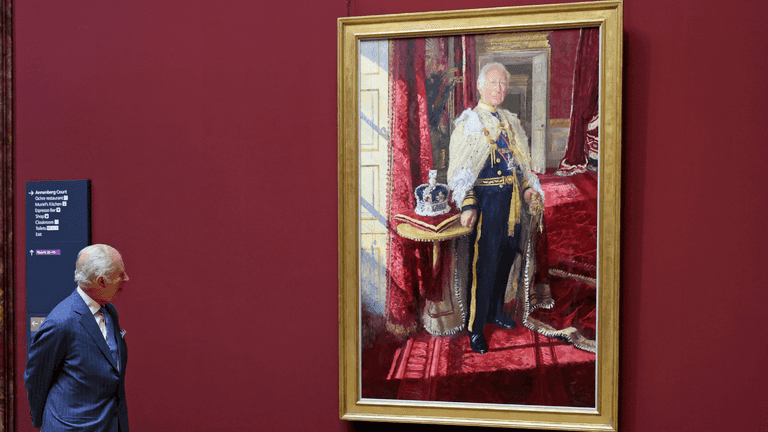 People think there’s an NSFW mistake in new portrait of King Charles III People think there’s an NSFW mistake in new portrait of King Charles III