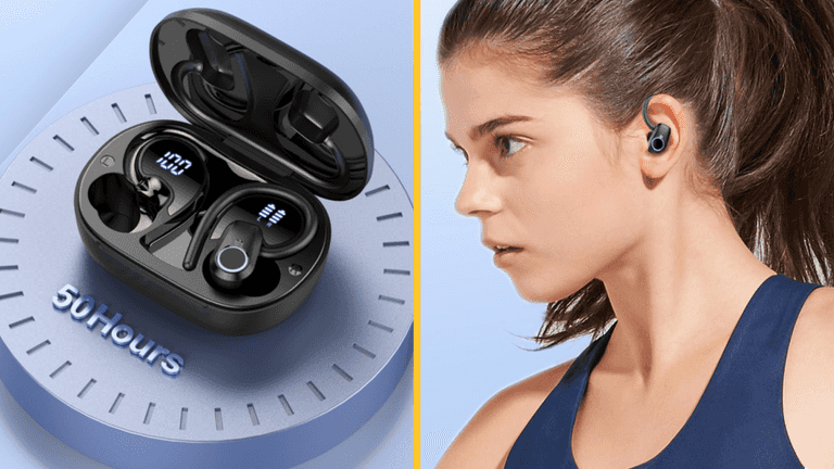 Bluetooth earphones designed for sporty people on sale for over 80% off Bluetooth earphones designed for sporty people on sale for over 80% off
