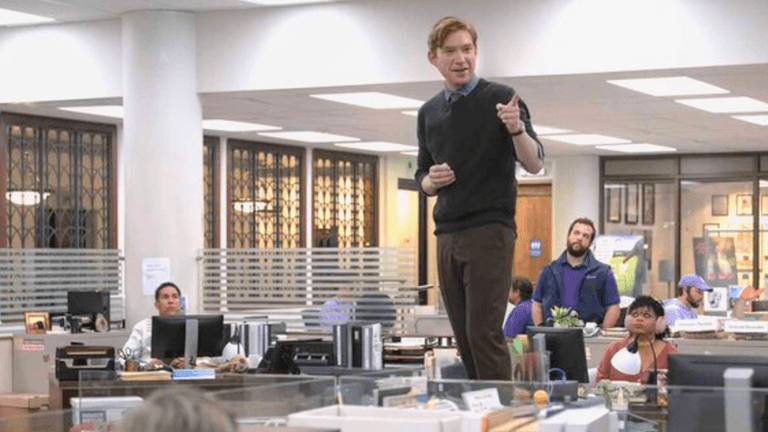 Domhnall Gleeson’s spin-off to The Office gets exciting update from co-star Domhnall Gleeson’s spin-off to The Office gets exciting update from co-star