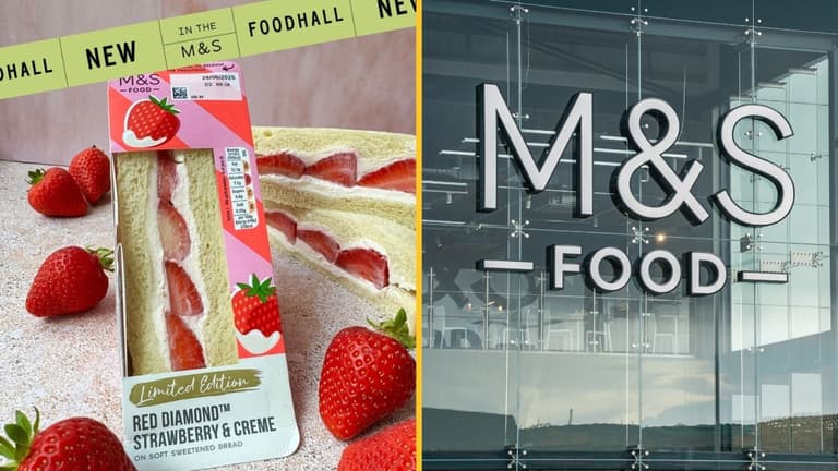 M&S announce new strawberries and cream sandwich M&S announce new strawberries and cream sandwich