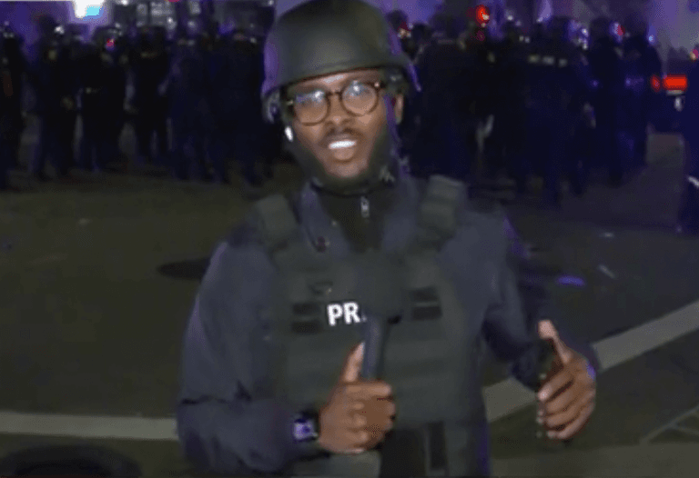 Good Morning Britain reporter shot and injured with rubber bullet in LA Good Morning Britain reporter shot and injured with rubber bullet in LA